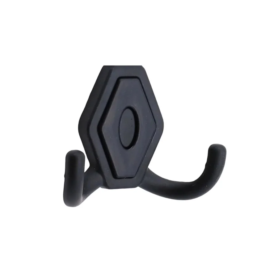 Mali Mat Siyah Metal Askı Portmanto Vestiyer Duvar Dolap Elbise Askısı