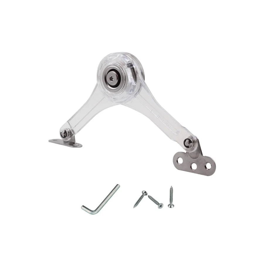 Mekal Şeffaf Lale Makas Mobilya Kalkar - Düşer Kapak Bar Makası