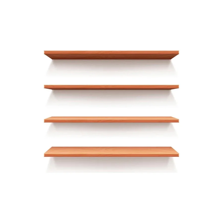 Metal Gizli Raf Tutucu Takım 10x100