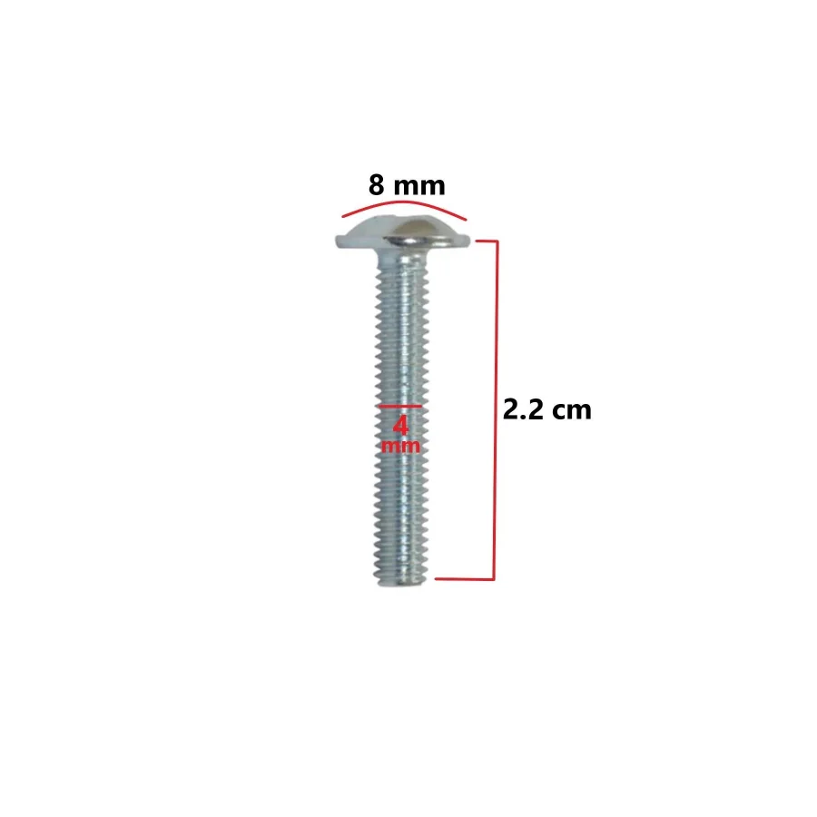 Metrik Kulp Vidası 4x22 50 Adet