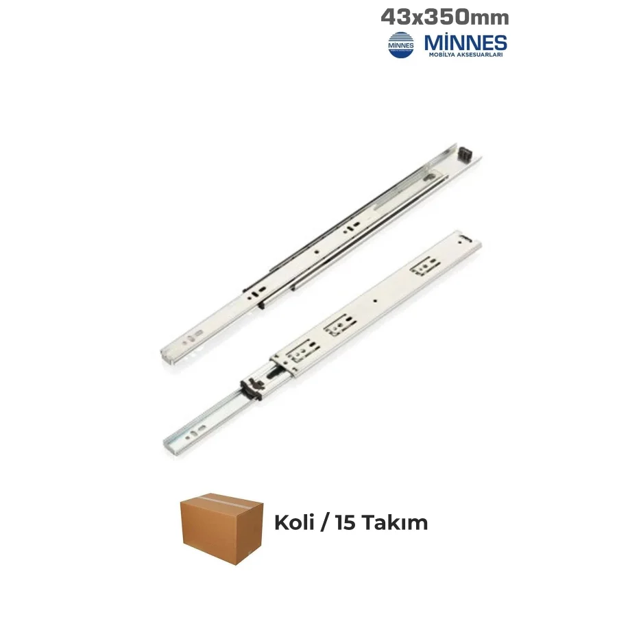 Minnes 43mm Teleskopik Ray 35 Cm Koli 15 Adet