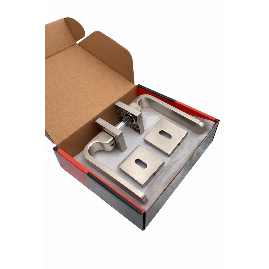 Nobel Ay İnox Rozetli Kapı Kolu