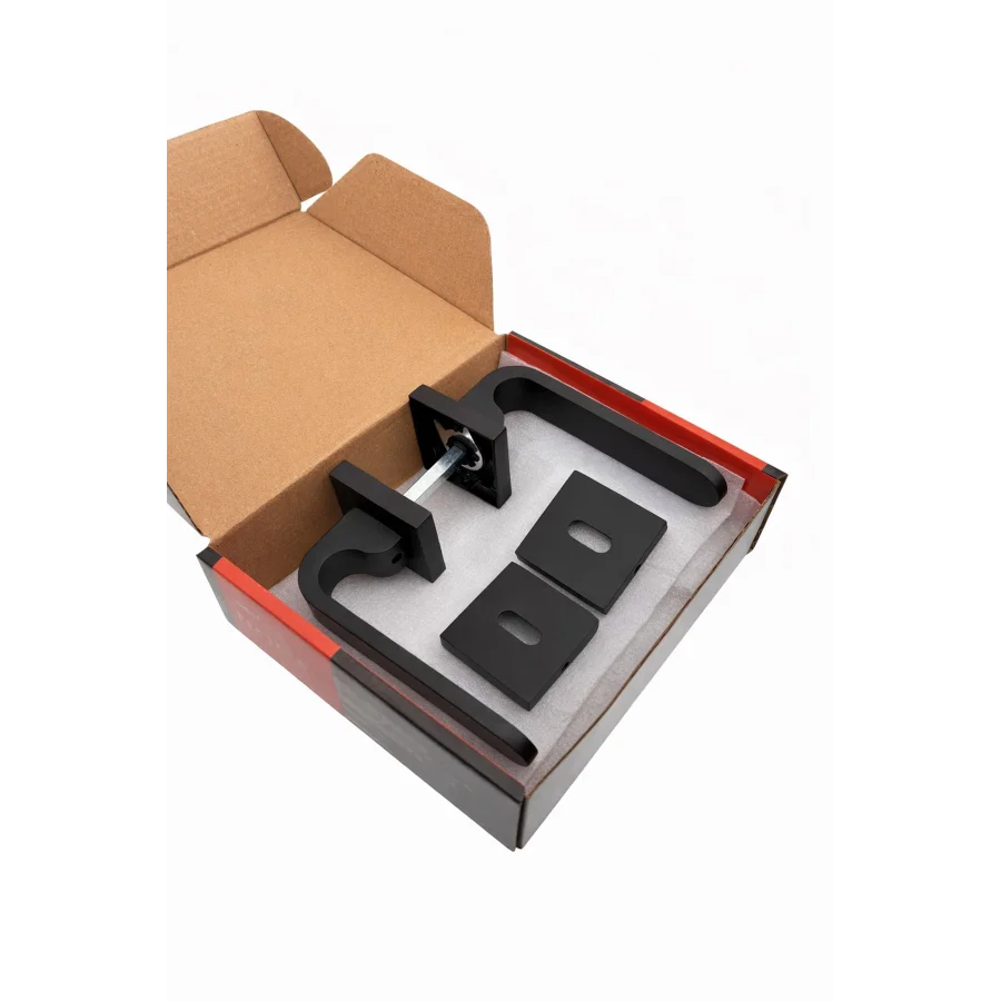 Nobel Ay Siyah Rozetli Kapı Kolu