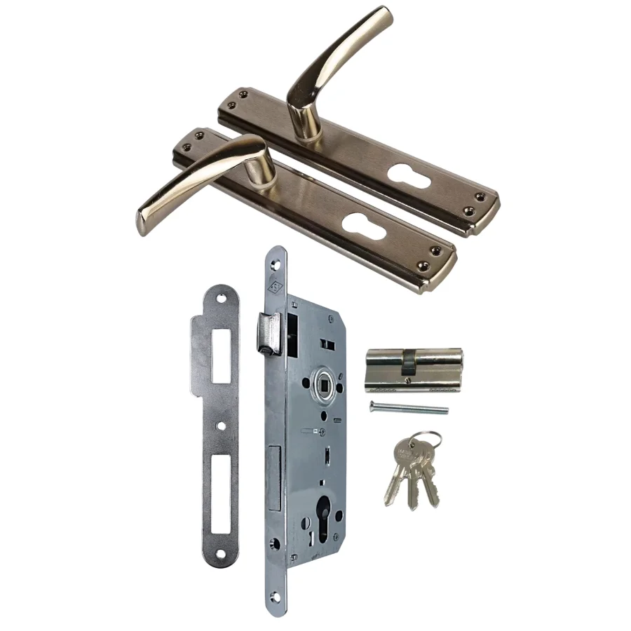 Nobel Bravo Yale Kapı Kolu Silindirli Kilit Takım