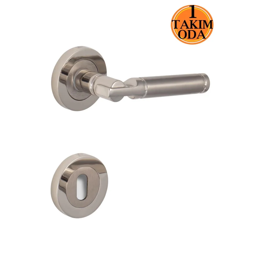 Nobel Çankaya Krom Rozetli Oda Kapı Kolu