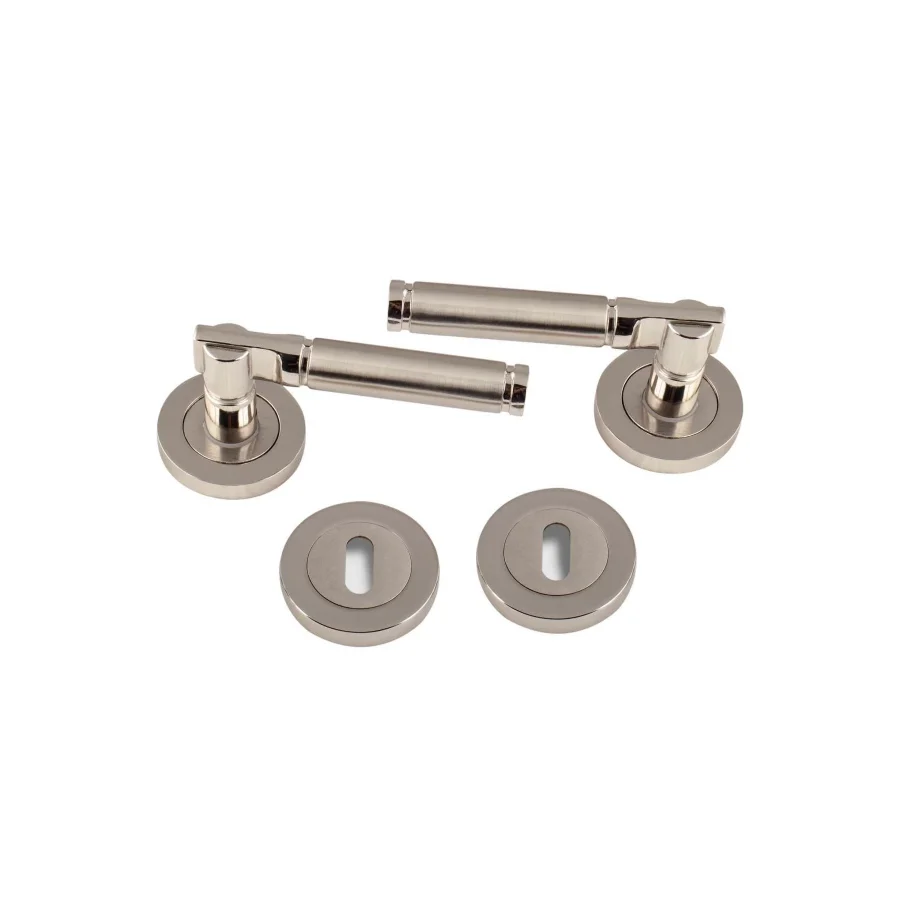 Nobel Çankaya Krom Rozetli Oda Kapı Kolu