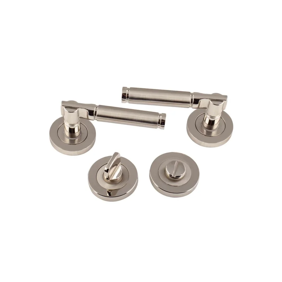 Nobel Çankaya Krom Rozetli WC Kapı Kolu