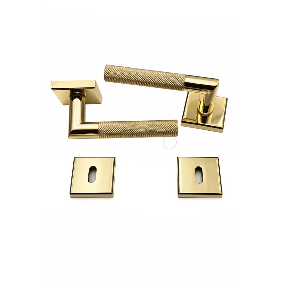 Nobel Hatay Altın Sarısı Rozetli Kapı Kolu