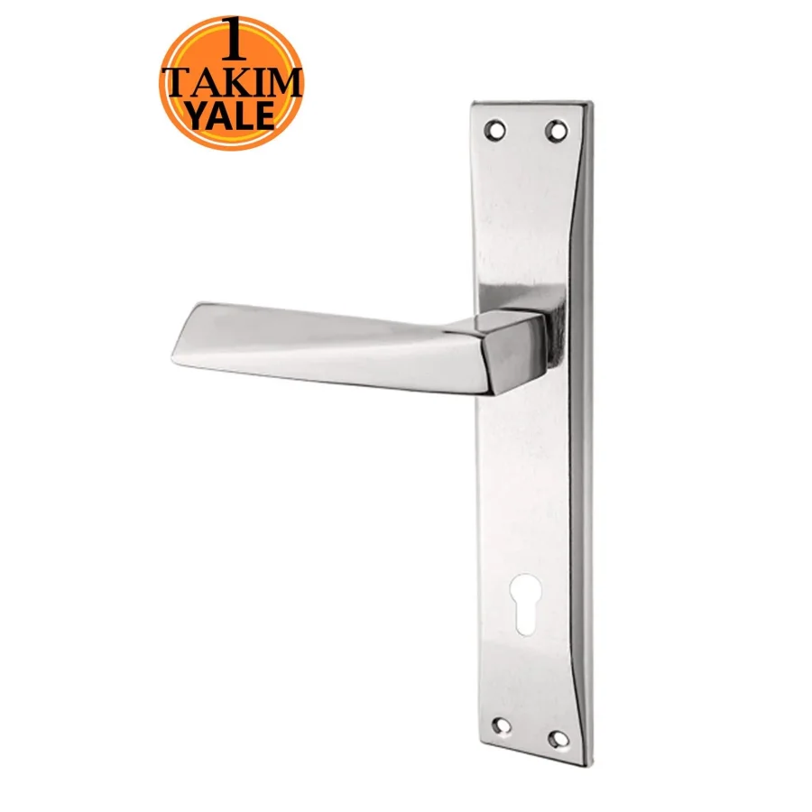 Nobel Penta Nikel Saten Yale Kapı Kolu Takım