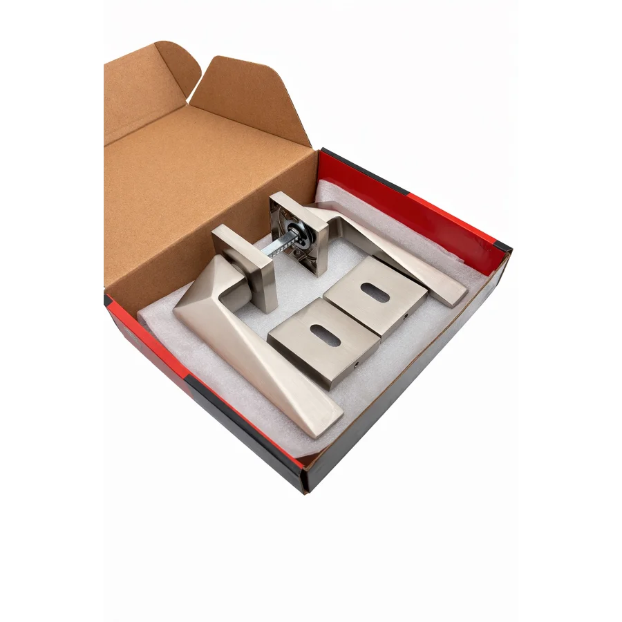 Nobel Yıldız İnox Rozetli Kapı Kolu