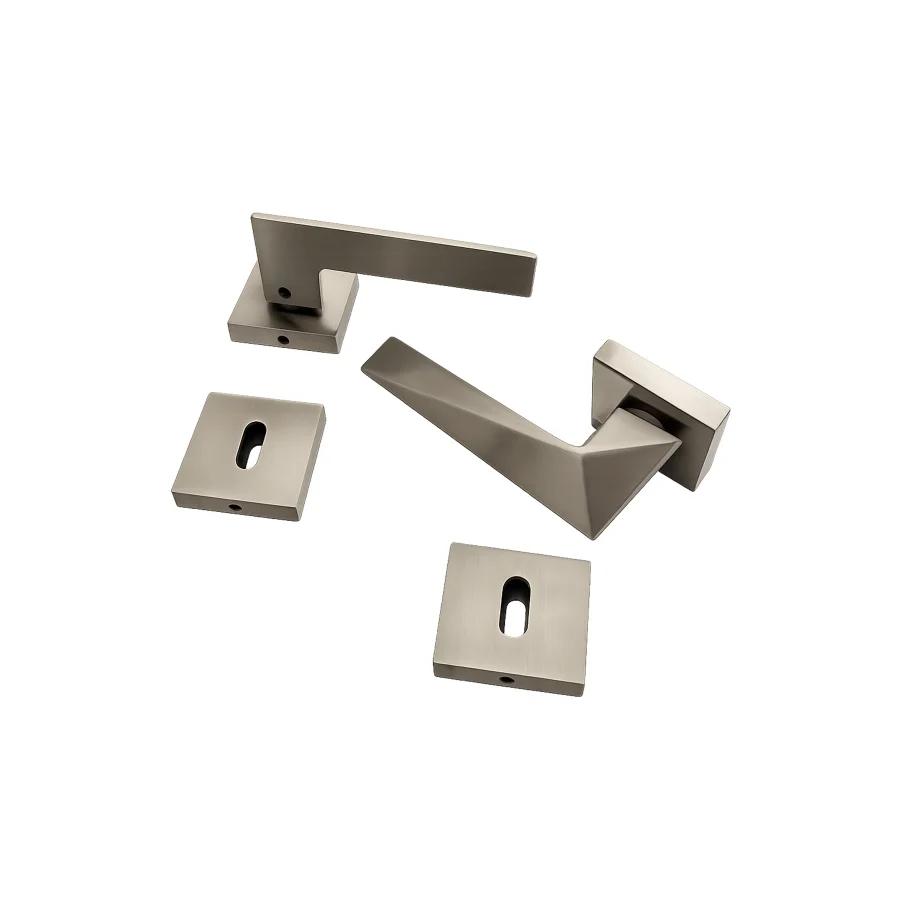 Nobel Yıldız İnox Rozetli Kapı Kolu