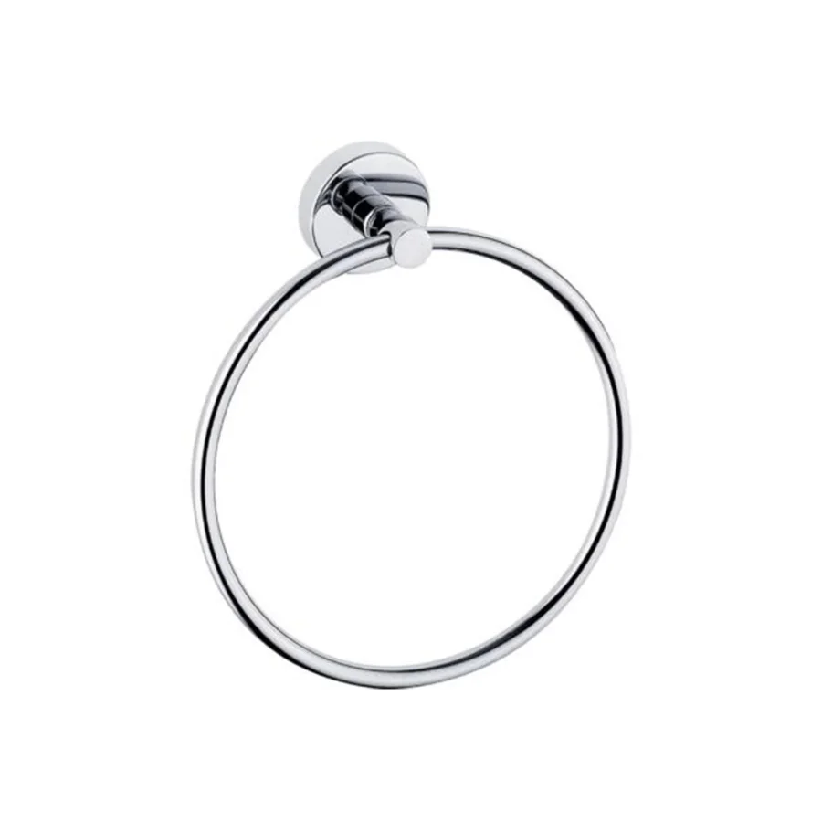Nobel Yuvarlak WC Tuvalet Havluluk Krom