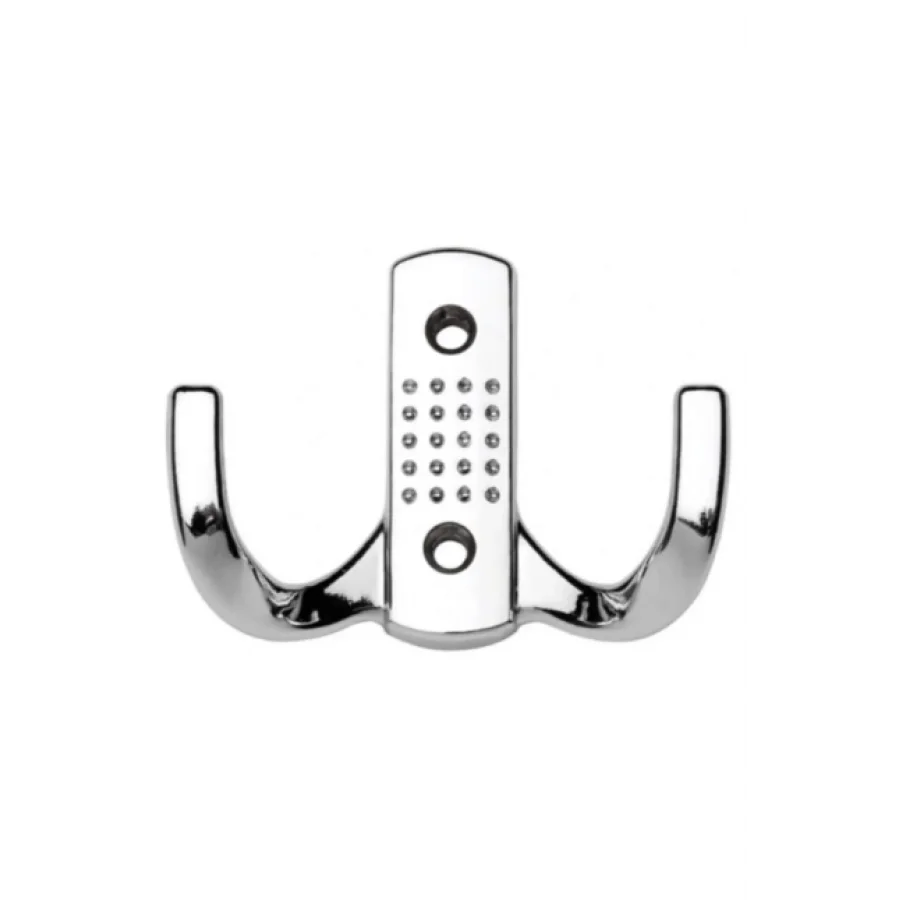 Noktalı Krom Metal Askı Portmanto Vestiyer Duvar Dolap Elbise Askısı