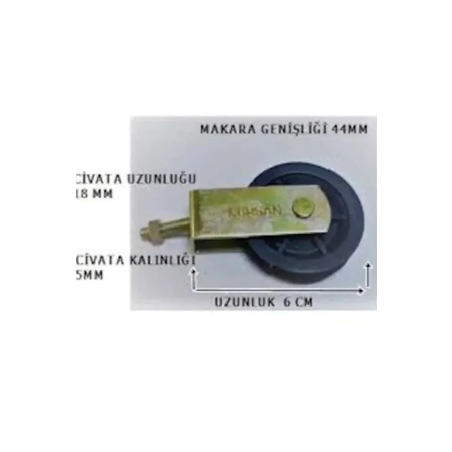 Nursan Bayrak ve Çamaşır Makarası Somunlu