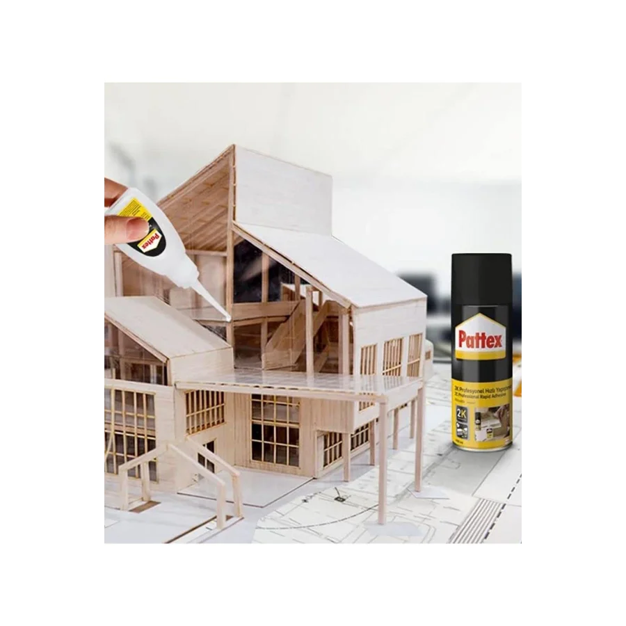 Pattex 2K Hızlı Yapıştırıcı 200 Ml + 35 Gr Koli 24 Adet