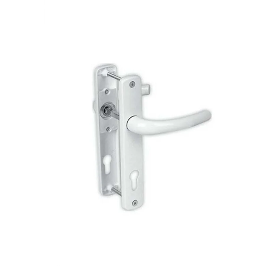 Pimapen Pvc Kapı Kolu & 35 Mm Kilit & 90 Mm Barel Kilit Göbeği Takım