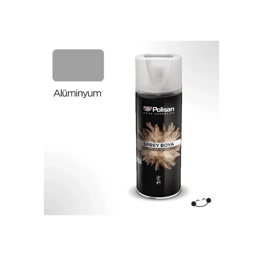 Polisan Oto Jant Alüminyum Metalik Sprey Boya 400 ml