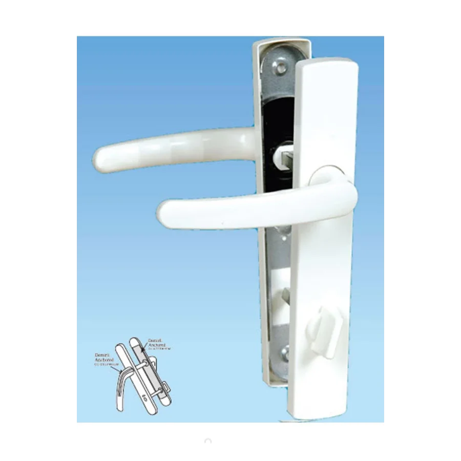 Pvc Pimapen Plastik Kapı Kolu WC Beyaz