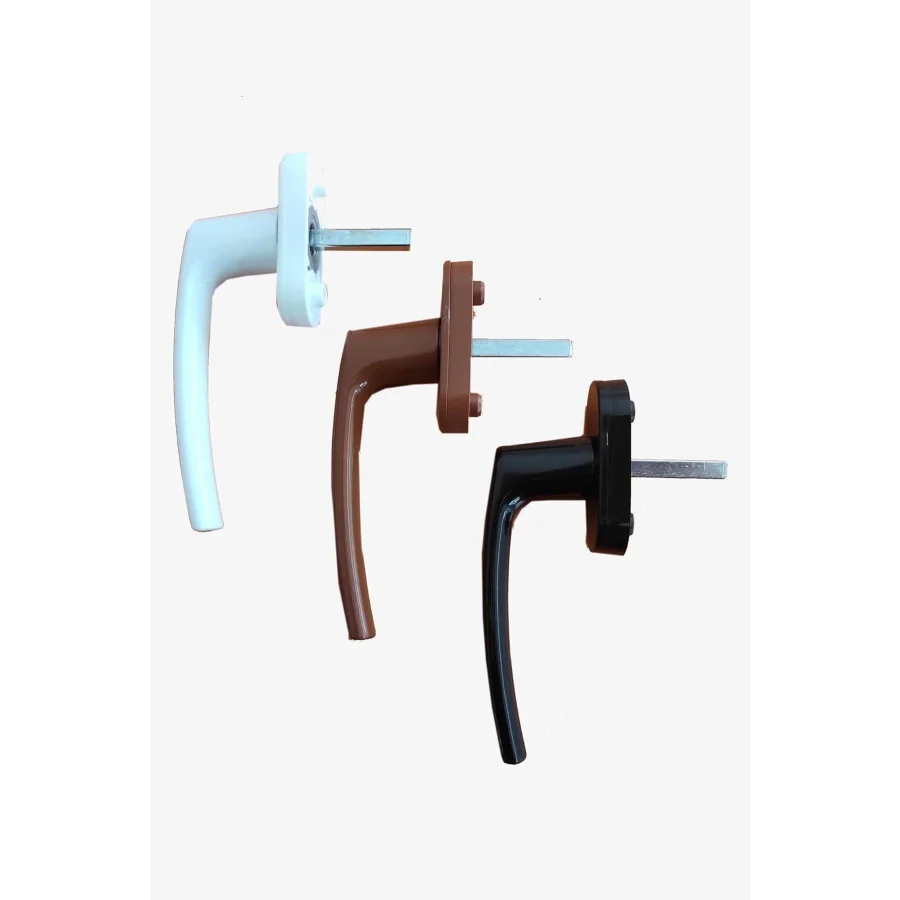 Pvc Pimapen Plastik Pencere Kolu Siyah