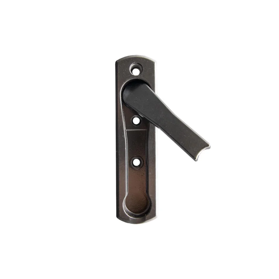 Pvc Pimapen Sürgü Gizli Kapı Pencere Kilitli Kol Havuz Siyah