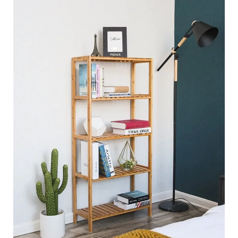 Raflı Izgara Basic Model Ahşap Kitaplık 60x130x30 Cm