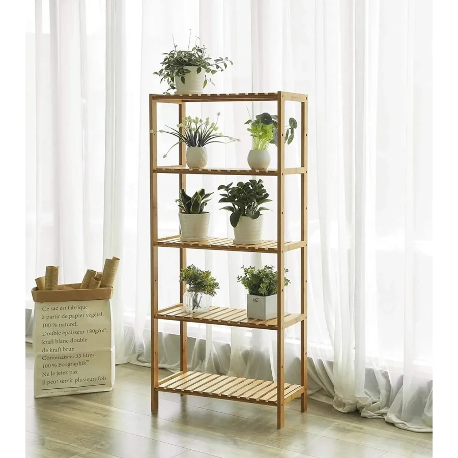 Raflı Izgara Basic Model Ahşap Kitaplık 60x130x30 Cm