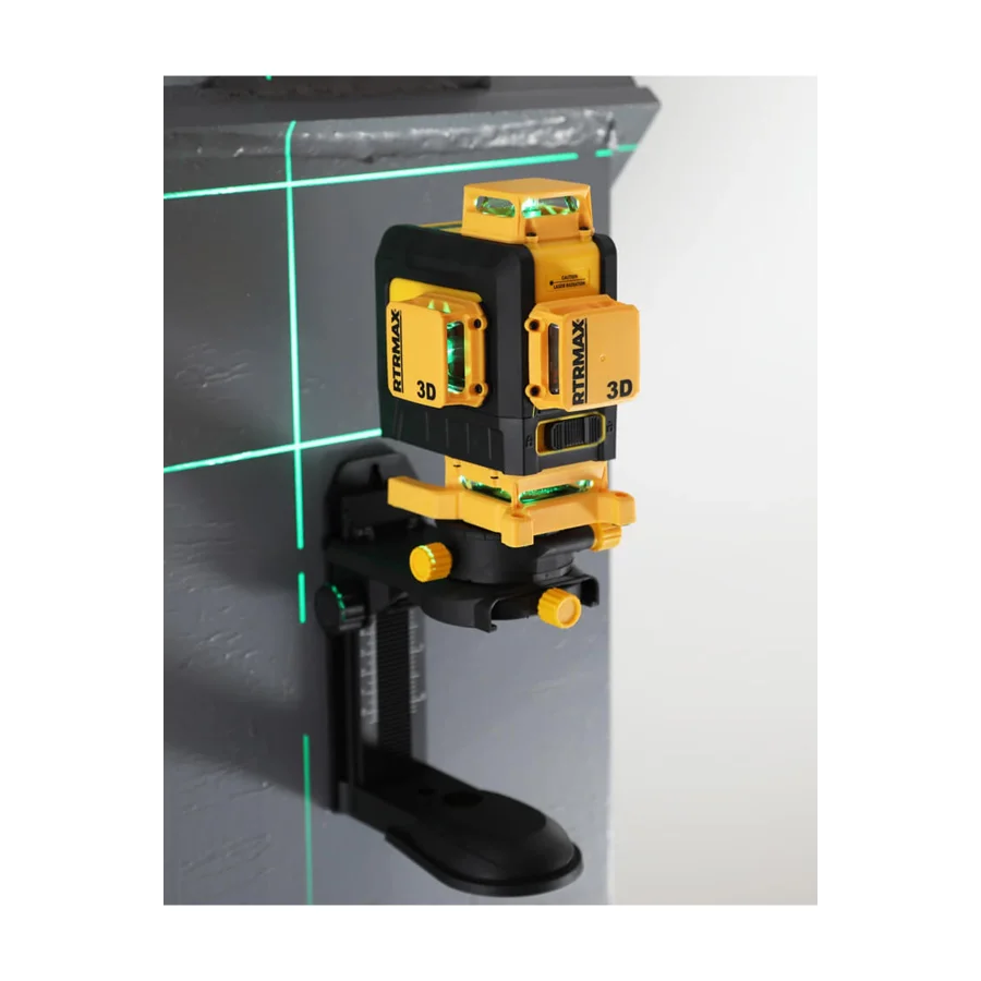 RTRMAX RTM059 Profesyonel Li-ion Şarjlı 4X360⁰ Yeşil Lazer Distomat