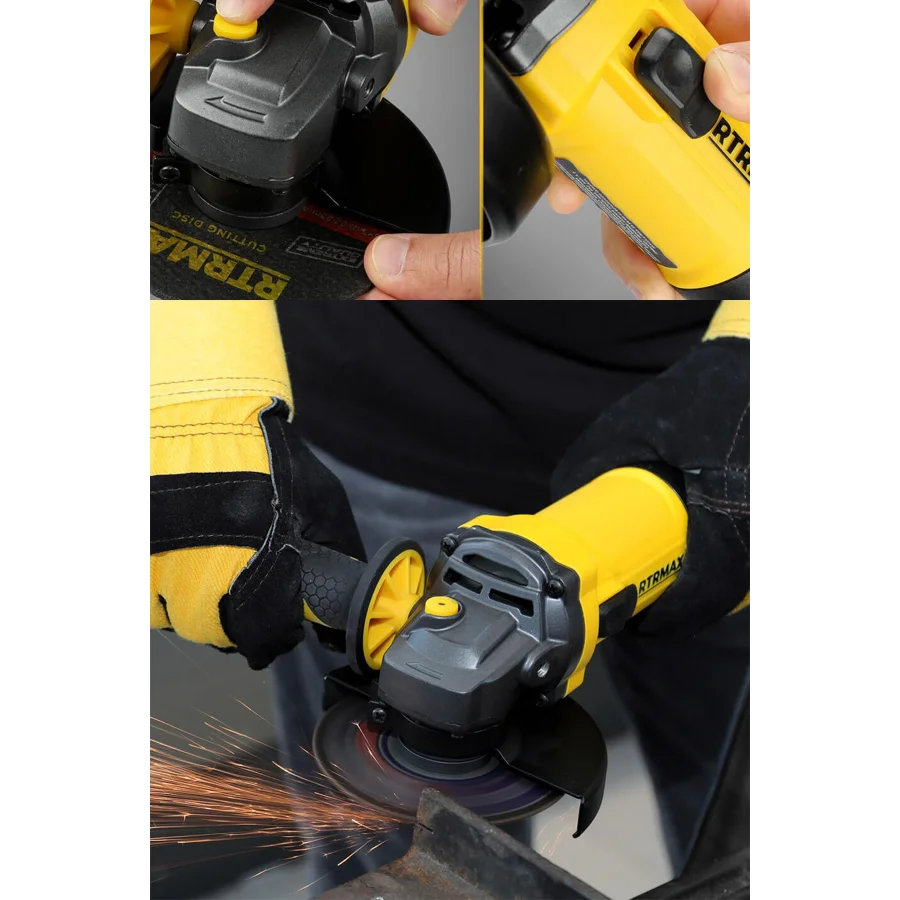 RTRMAX RTM1095 Avuç Taşlama Makinesi 950W