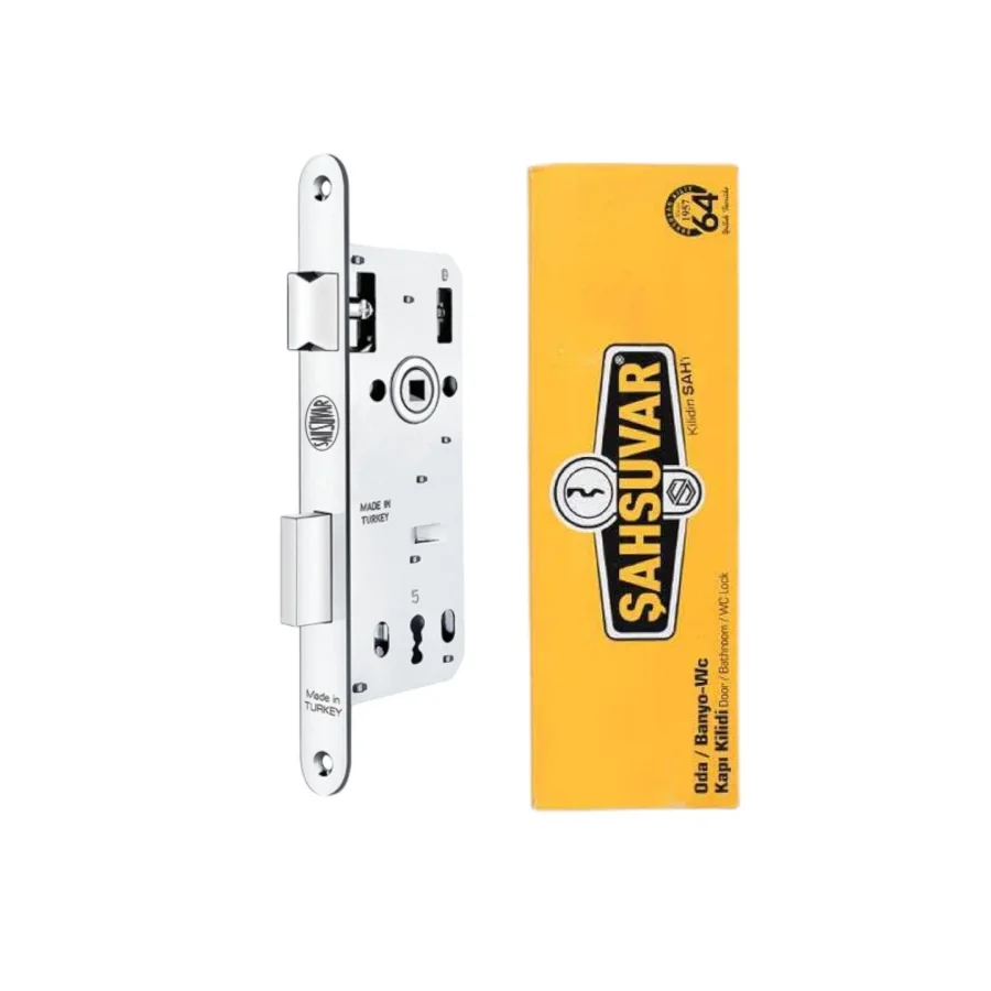 Şahsuvar K-305 Oda Kapı Kilidi Oval Ayna 40 Mm