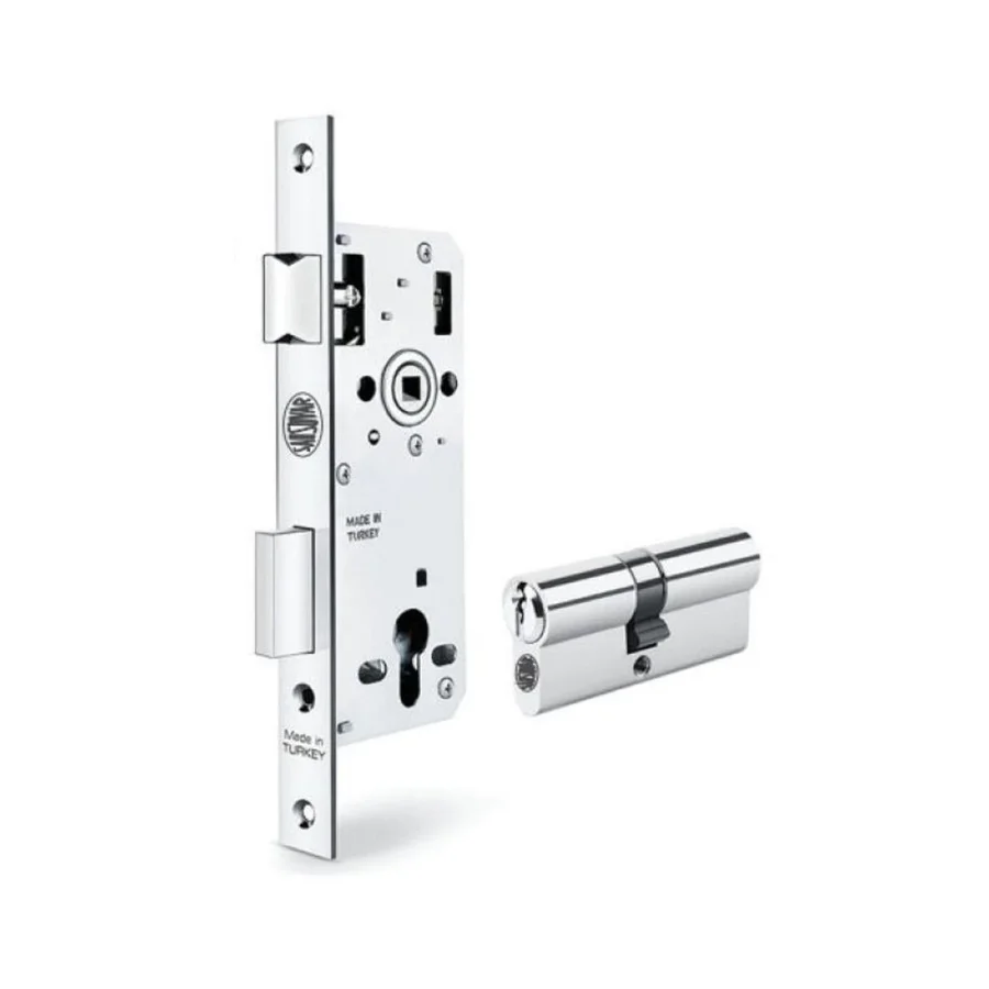 Şahsuvar K-602 Silindirli Kilit Düz Ayna 40 mm Göbek Dahil