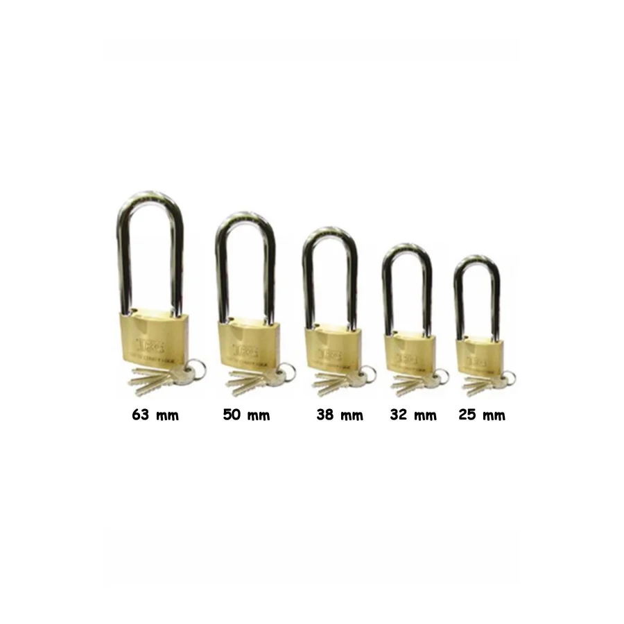 Sarı Uzun Asma Kilit 38mm