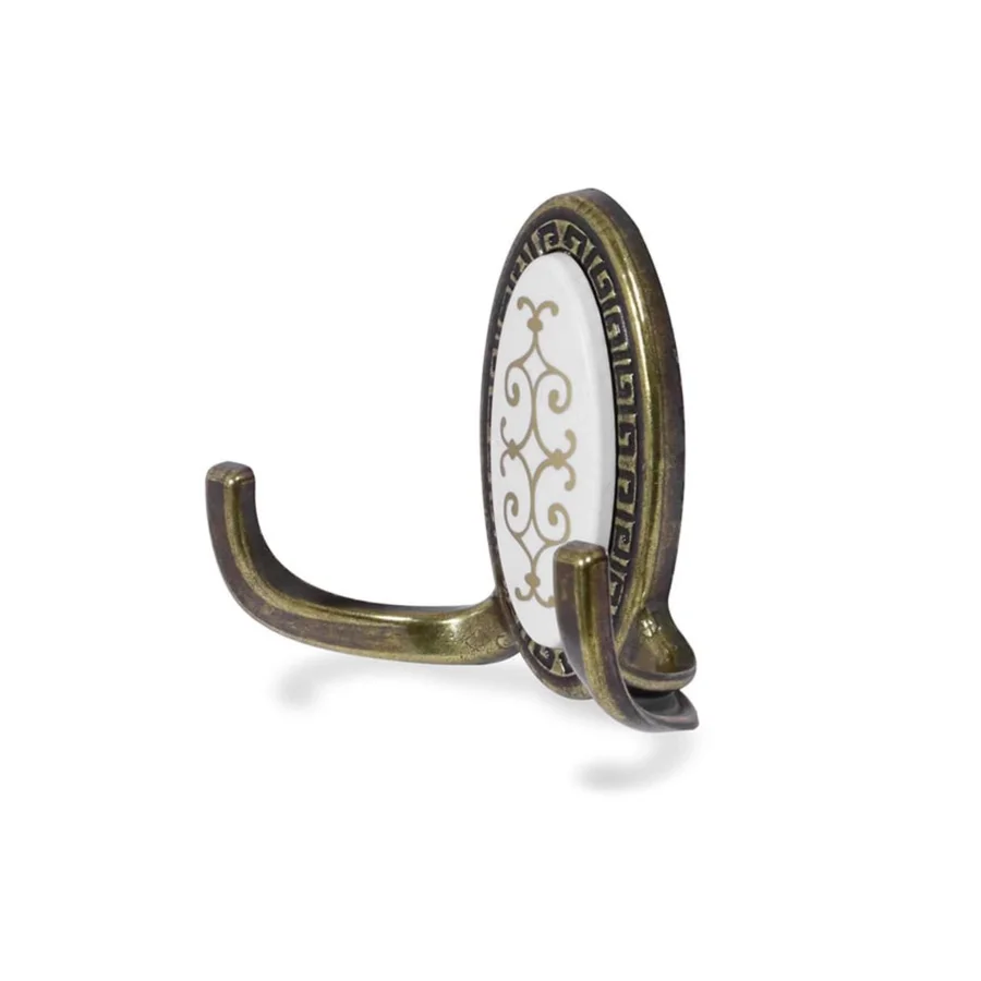 Seçil Groza Antik Askı Yaldız Desenli Elbise Askısı