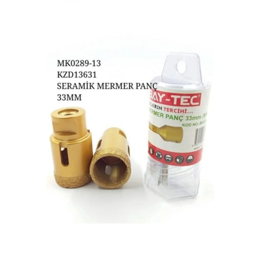 Seramik Mermer Delme Panç 33mm