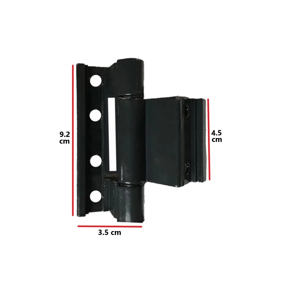 Sistem Isı Yalıtımlı Siyah Menteşe Alüminyum Kapı Menteşesi