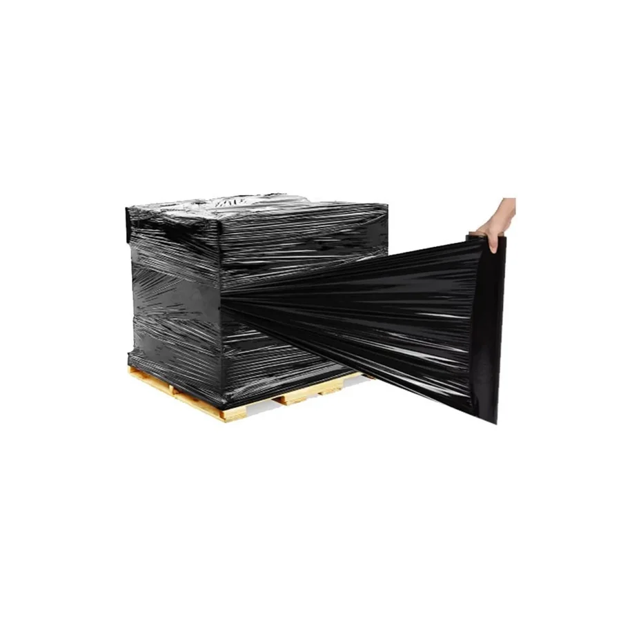 Siyah Streç Film 1.4 Kg 17 Mikron Taşınma ve Paketleme Streci