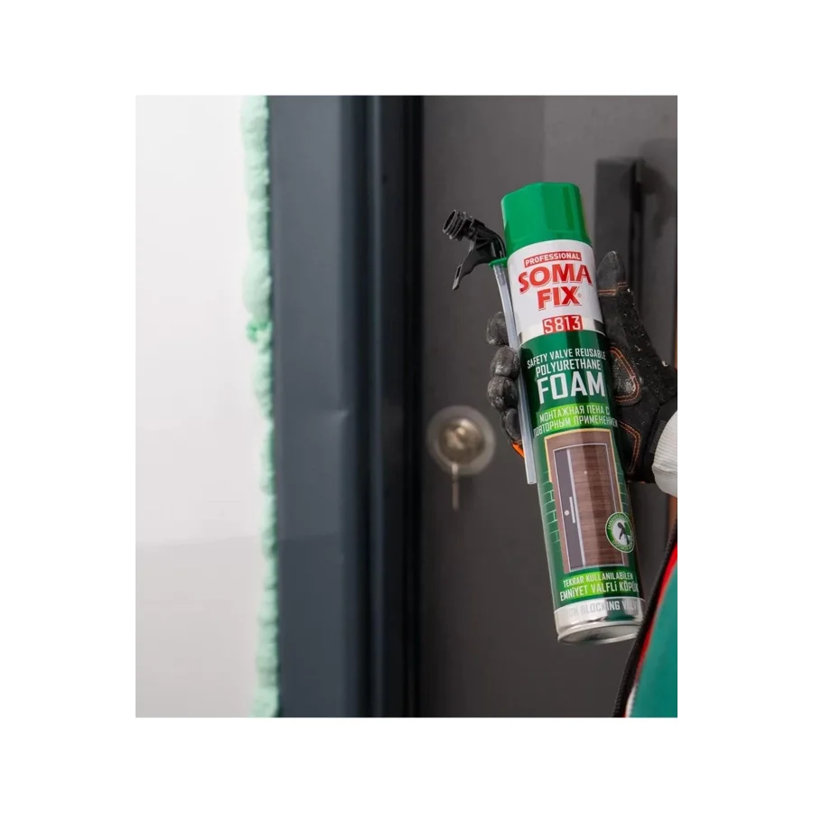Somafix Tekrar Kullanılabilen Poliüretan Köpük S813 750 Ml