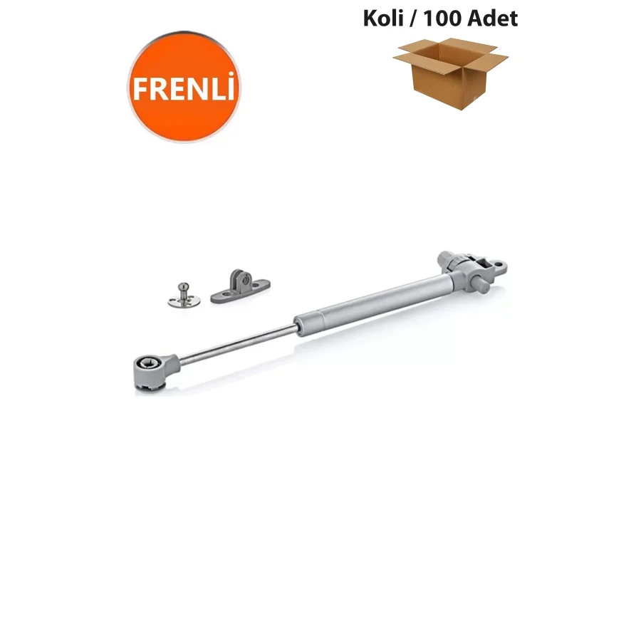 STD Frenli Gazlı Piston 100N Dolap Kapak Amortisörü Koli 100 Adet