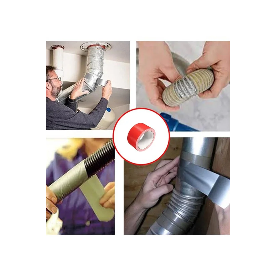 Tamir Onarım Tadilat Bandı Çok Amaçlı Kırmızı Bant 48 Mm x 10 Metre