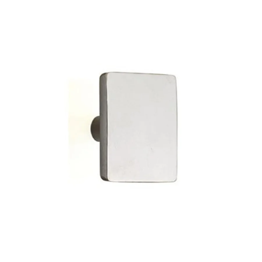 Tek Vidalı Krom Kare Düğme Kulp Mobilya Kulpu