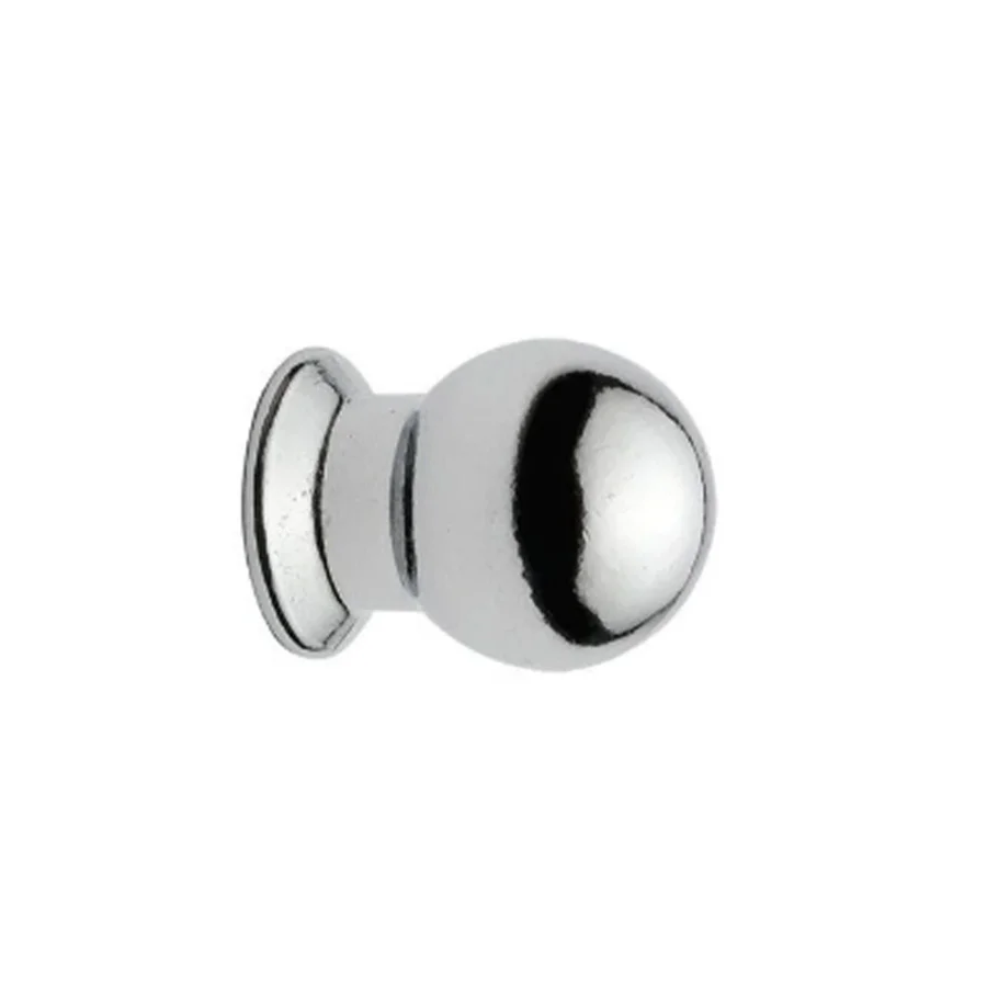 Tek Vidalı Krom Misket Kulp Düğme Mobilya Kulpu