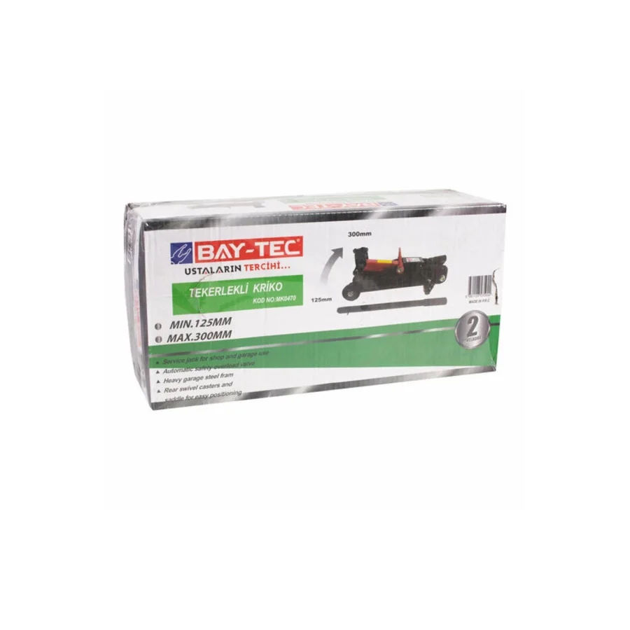 Tekerlekli Kriko 2 Ton