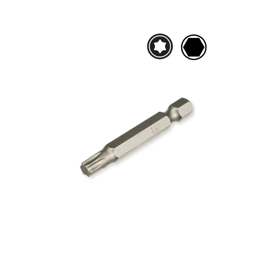 Torx Matkap Ucu Mıknatıslı Bits Uç Vidalama Aparatı Tork Uç T30x50mm