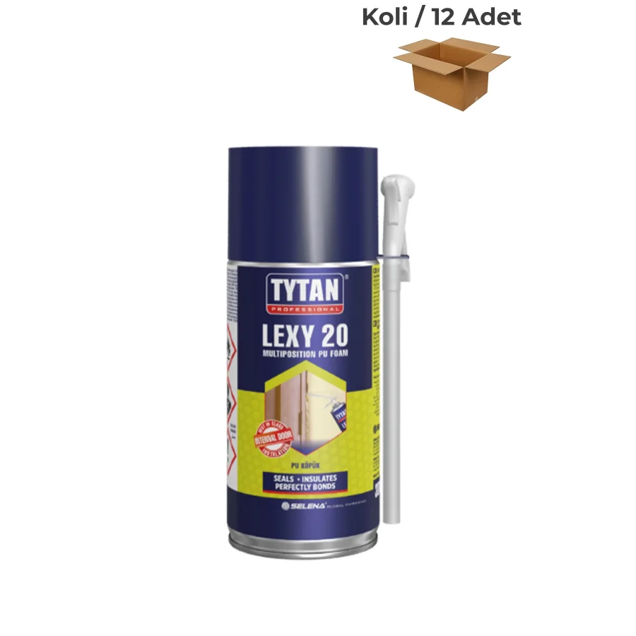 Tytan Lexy 20 Poliüretan Köpük 300 Ml Koli 12 Adet