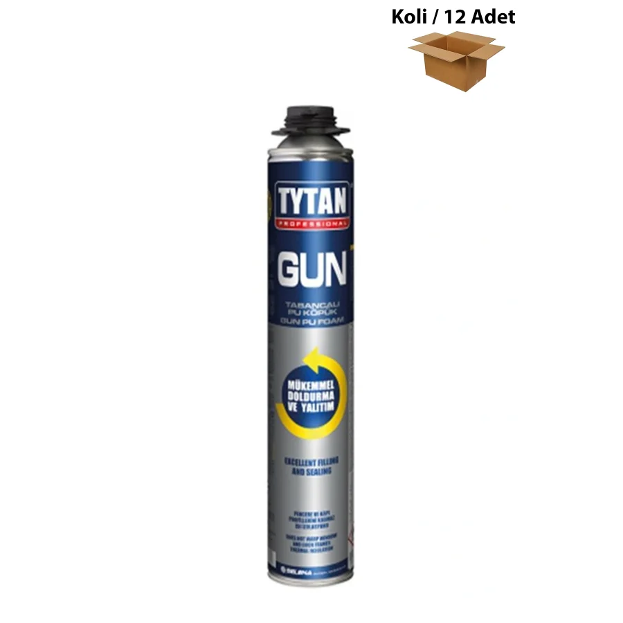 Tytan Tabancalı PU Köpük 750 Ml Koli 12 Adet