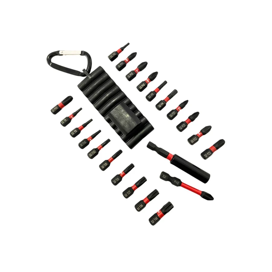 Vandor Anahtarlıklı Vidalama Ucu Bits Uç Seti 22 Parça