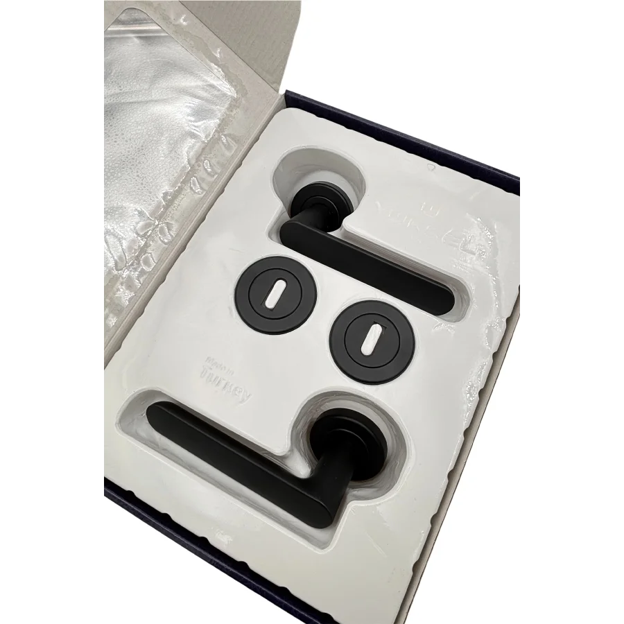 Yüksel Alfa Yuvarlak Rozetli Kapı Kolu