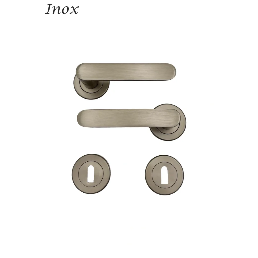 Yüksel Alfa Yuvarlak Rozetli Kapı Kolu