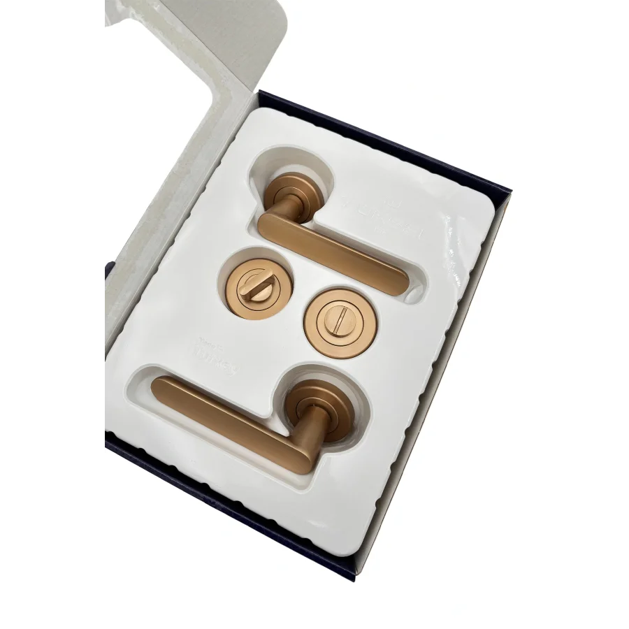 Yüksel Alfa Yuvarlak Rozetli Kapı Kolu