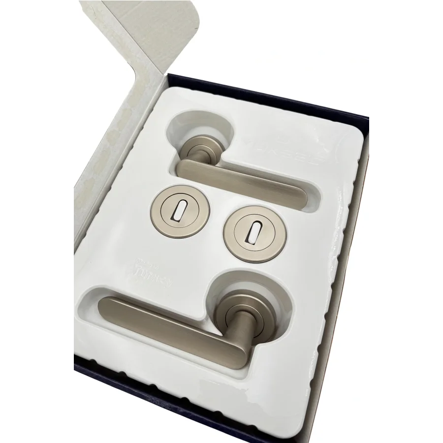 Yüksel Alfa Yuvarlak Rozetli Kapı Kolu