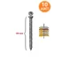 STD Buldeks Vida Panel Vidası 7.5x150 10 Adet